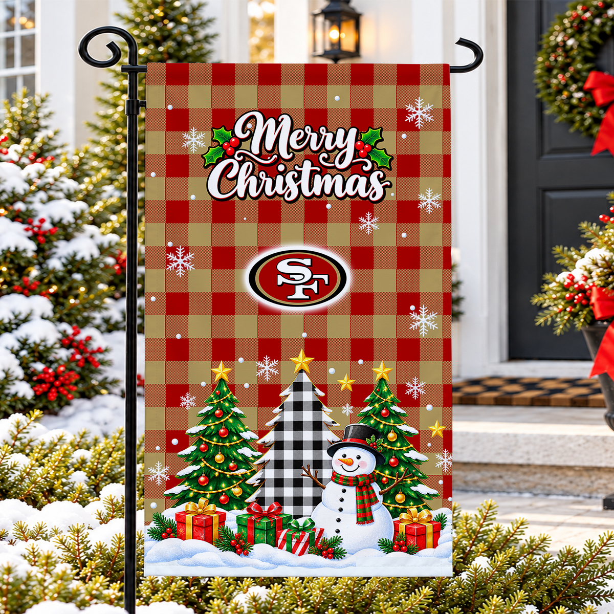 [SPECIAL OFFER] NEW CUSTOMIZED NFL11 SF49 THE 49ERS GARDEN FLAG