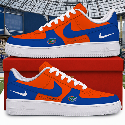 [BIG SALE] PERSONALIZED UNI12 FLG FLORIDA GATORS AF1 SHOES
