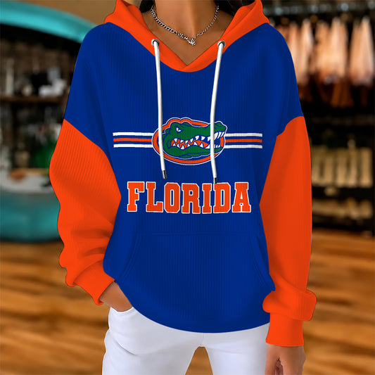 [BIG SALE] PERSONALIZED UNI12 FLG FLORIDA GATORS RIBBED HOODIE & SWEATSHIRT