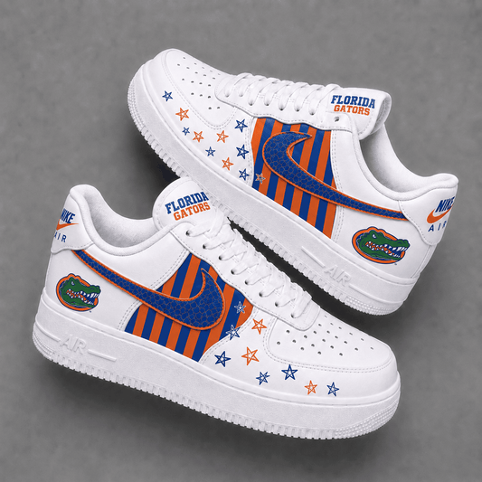[BIG SALE] PERSONALIZED UNI12 FLG FLORIDA GATORS AF1 SHOES