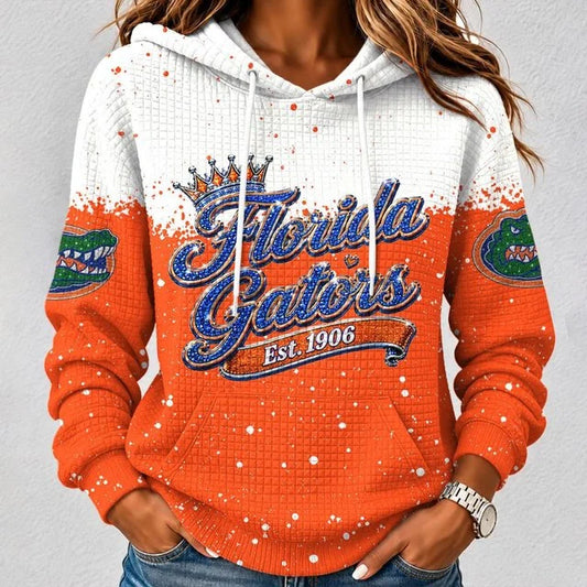 [BIG SALE] PERSONALIZED UNI12 FLG FLORIDA GATORS UNISEX HOODED SWEATSHIRT