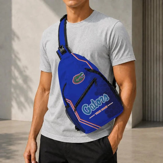 [BIG SALE] PERSONALIZED UNI12 FLG FLORIDA GATORS SLING BAG