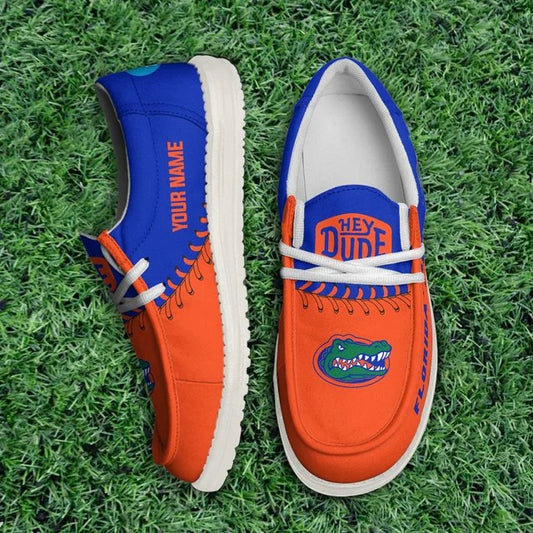 [BIG SALE] PERSONALIZED UNI12 FLG FLORIDA GATORS LOAFER SHOES