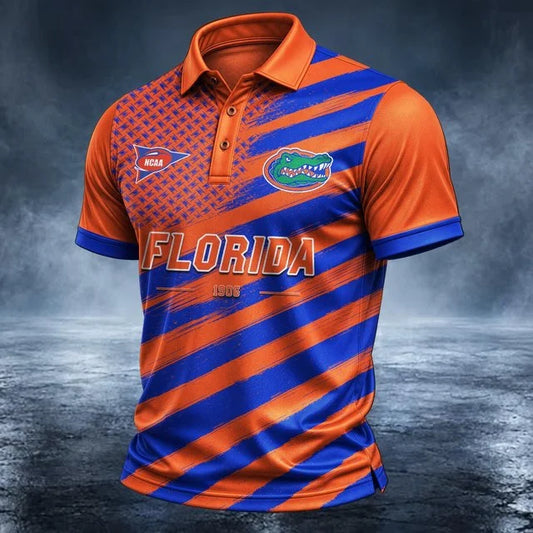 [BIG SALE] PERSONALIZED UNI12 FLG FLORIDA GATORS POLO SHIRT
