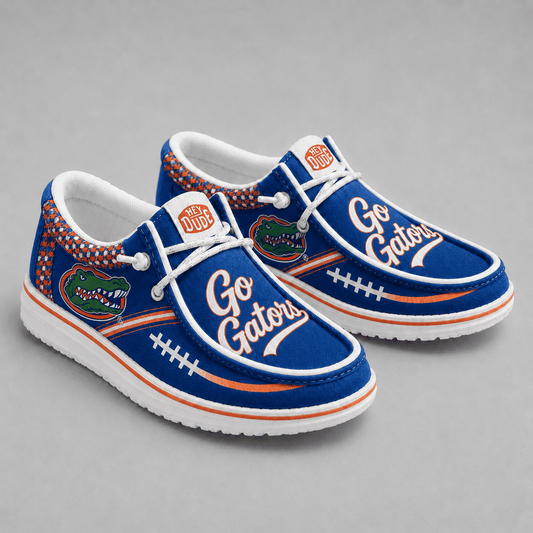 [BIG SALE] PERSONALIZED UNI12 FLG FLORIDA GATORS LOAFER SHOES