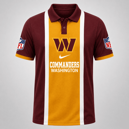 [SPECIAL OFFER] NEW CUSTOMIZED NFL12 WTC THE COMMANDERS POLO SHIRT