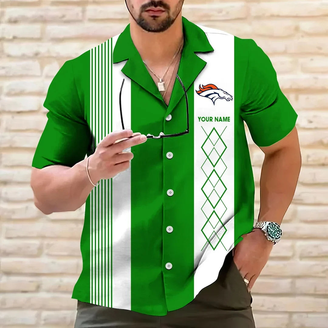 [SPECIAL OFFER] NEW CUSTOMIZED NFL13 DVB DENVER BRONCOS HAWAIIAN SHIRT