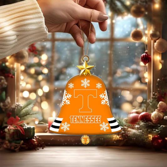 [BIG SALE] PERSONALIZED UNI13 TNV TENNESSEE VOLUNTEERS CHRISTMAS ACRYLIC ORNAMENT