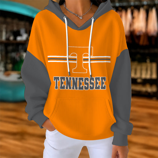[BIG SALE] PERSONALIZED UNI13 TNV TENNESSEE VOLUNTEERS RIBBED HOODIE & SWEATSHIRT