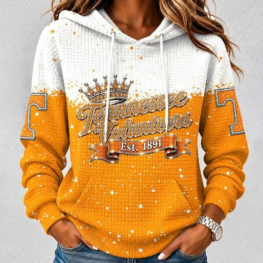[BIG SALE] PERSONALIZED UNI13 TNV TENNESSEE VOLUNTEERS UNISEX HOODED SWEATSHIRT