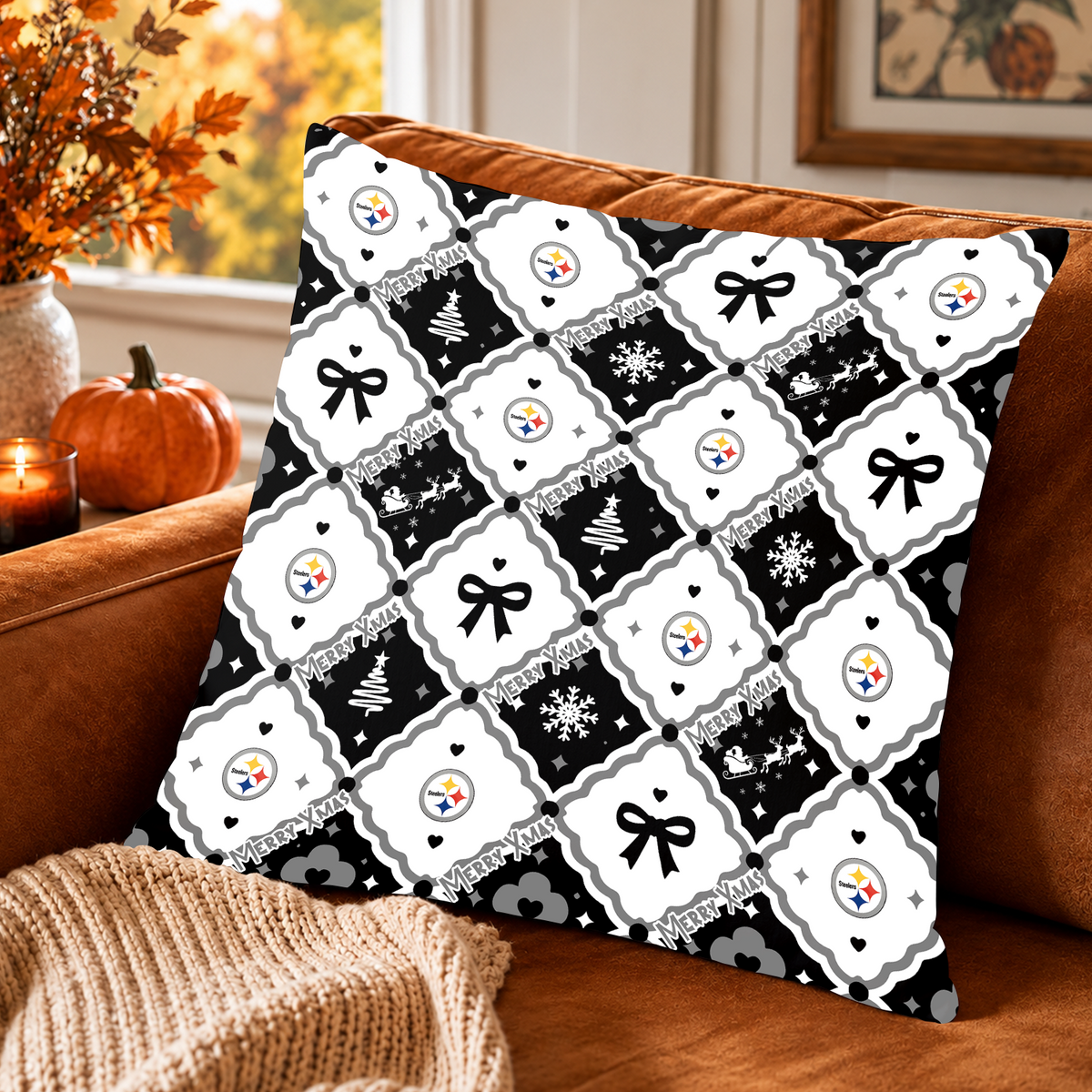 [SPECIAL OFFER] NEW CUSTOMIZED NFL14 PSB THE STEELERS ENVELOPE PILLOW CASE