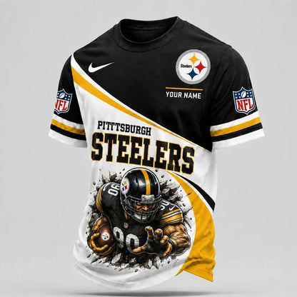 [SPECIAL OFFER] NEW CUSTOMIZED NFL14 PSB PITTSBURGH STEELERS T-SHIRT, HOODIE, ZIP HOODIE