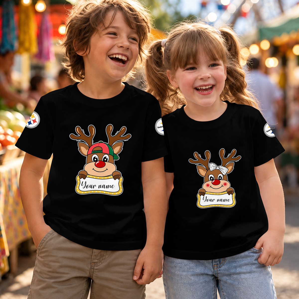 [SPECIAL OFFER] NEW CUSTOMIZED NFL14 PSB THE STEELERS KIDS' T-SHIRT