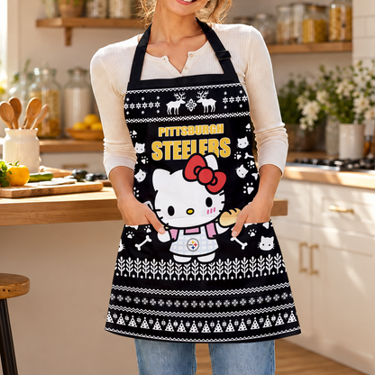 [SPECIAL OFFER] NEW CUSTOMIZED NFL14 PSB THE STEELERS APRON