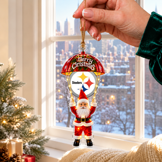 [SPECIAL OFFER] NEW CUSTOMIZED NFL14 PSB THE STEELERS ACRYLIC ORNAMENT