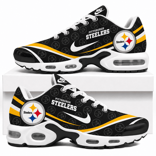 [SPECIAL OFFER] NEW CUSTOMIZED NFL14 PSB THE STEELERS AIR MAX PLUS SNEAKERS