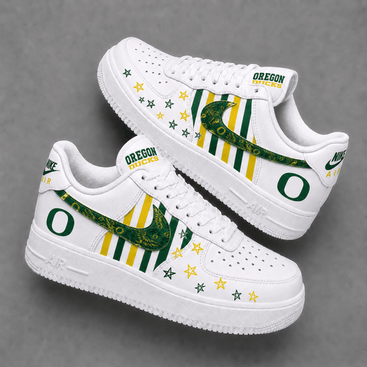 [BIG SALE] PERSONALIZED UNI14 OGD OREGON DUCKS AF1 SHOES