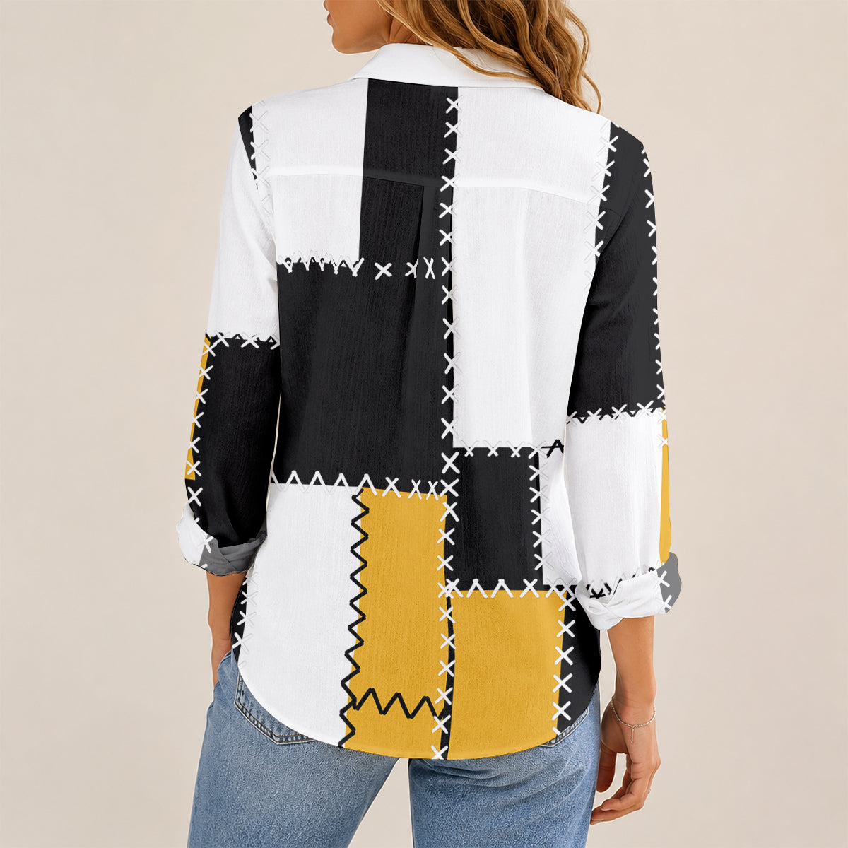 [SPECIAL OFFER] NEW CUSTOMIZED NFL14 PSB THE STEELERS WOMEN'S CASUAL SHIRT