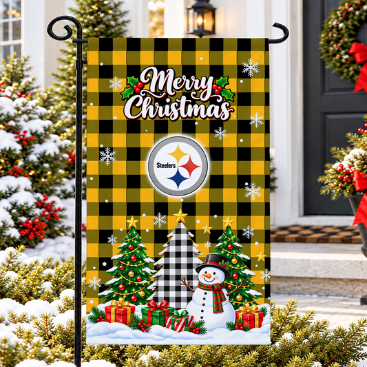[SPECIAL OFFER] NEW CUSTOMIZED NFL14 PSB THE STEELERS GARDEN FLAG