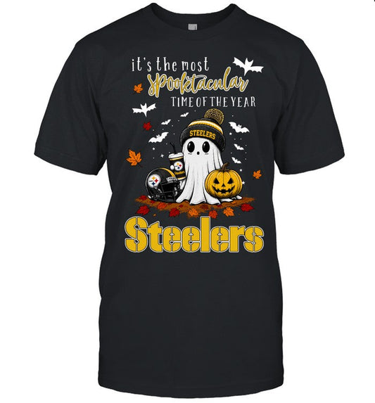 [SPECIAL OFFER] NEW CUSTOMIZED NFL14 PSB PITTSBURGH STEELERS  HALLOWEEN T-SHIRT, HOODIE & ZIP HOODIE