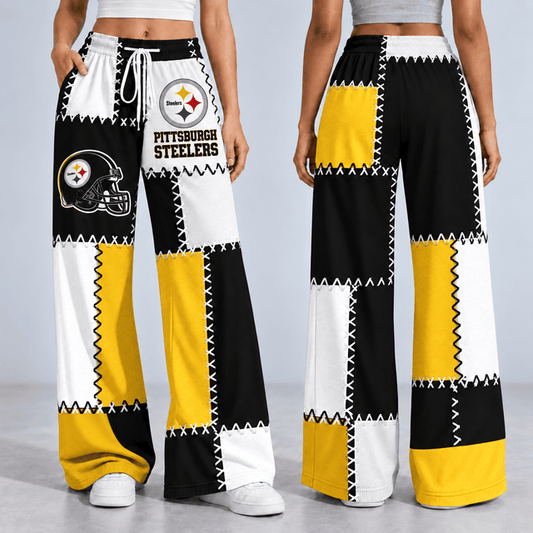 [SPECIAL OFFER] NEW CUSTOMIZED NFL14 PSB THE STEELERS LONG PANTS