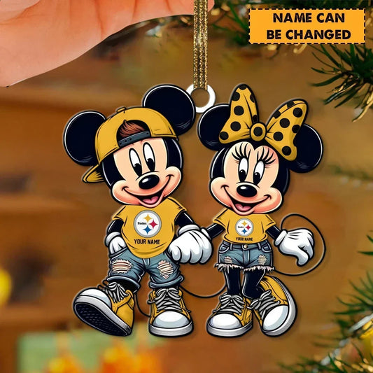 [SPECIAL OFFER] NEW CUSTOMIZED NFL14 PSB THE STEELERS ACRYLIC ORNAMENT