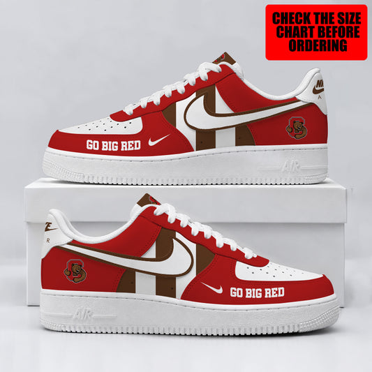 [BIG SALE] PERSONALIZED UNI15 CBR CORNELL BIG RED AF1 SHOES
