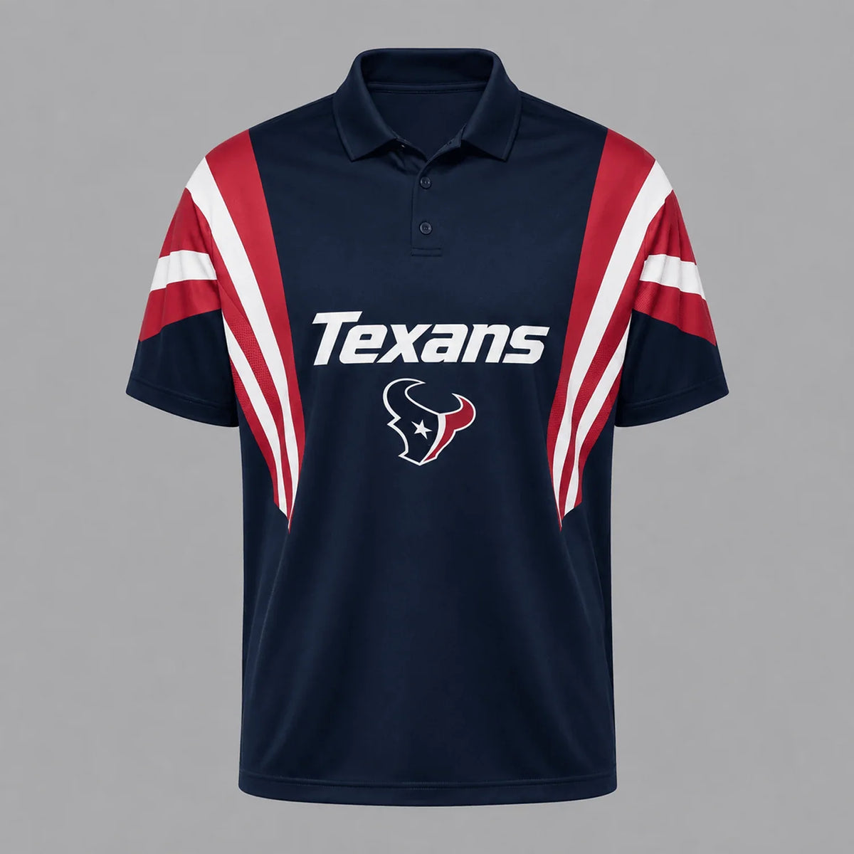 [SPECIAL OFFER] NEW CUSTOMIZED NFL15 HTT HOUSTON TEXANS POLO SHIRT