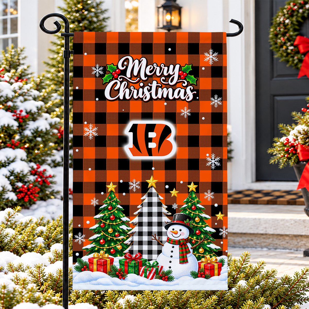 [SPECIAL OFFER] NEW CUSTOMIZED NFL16 CCB THE BENGALS GARDEN FLAG