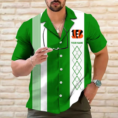 [SPECIAL OFFER] NEW CUSTOMIZED NFL16 CCB CINCINNATI BENGALS HAWAIIAN SHIRT