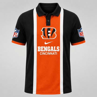 [SPECIAL OFFER] NEW CUSTOMIZED NFL16 CCB THE BENGALS POLO SHIRT