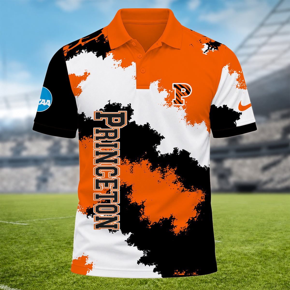 [BIG DEAL] PERSONALIZED UNI16 PRT PRINCETON TIGERS MULTICOLOR POLO SHIRT