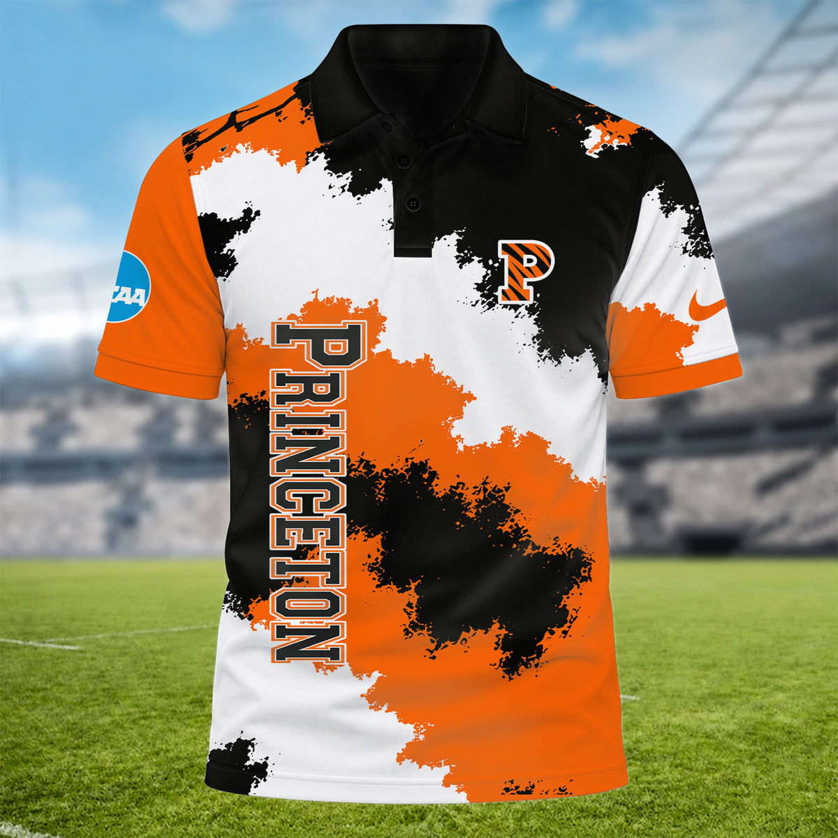 [BIG DEAL] PERSONALIZED UNI16 PRT PRINCETON TIGERS MULTICOLOR POLO SHIRT
