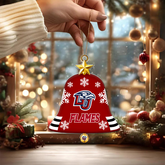 [BIG DEAL] PERSONALIZED UNI17 LIF LIBERTY FLAMES CHRISTMAS ACRYLIC ORNAMENT