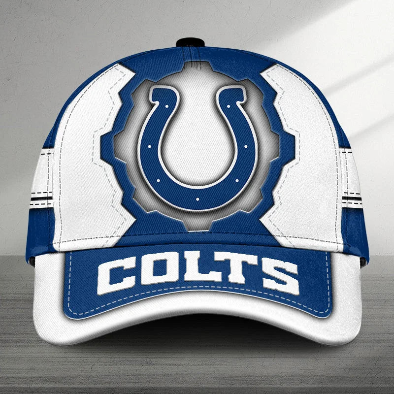[SPECIAL OFFER] NEW CUSTOMIZED NFL17 IDC INDIANAPOLIS COLTS CLASSIC CAP