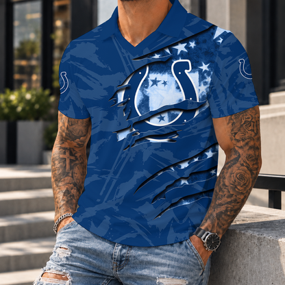 [SPECIAL OFFER] NEW CUSTOMIZED NFL17 IDC THE COLTS POLO SHIRT
