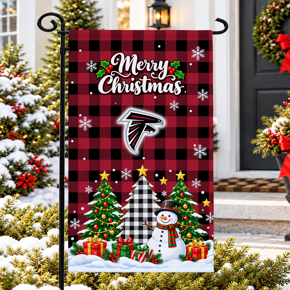 [SPECIAL OFFER] NEW CUSTOMIZED NFL18 ATF THE FALCONS GARDEN FLAG