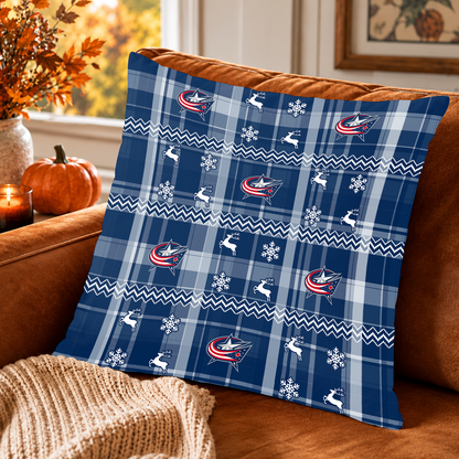 [SUPER SALE] NEW CUSTOMIZED NHL18 CBJ THE BLUE JACKETS ENVELOPE PILLOW CASE