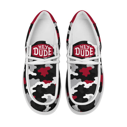 [SPECIAL OFFER] NEW CUSTOMIZED NFL18 ATF ATLANTA FALCONS LOAFER SHOES