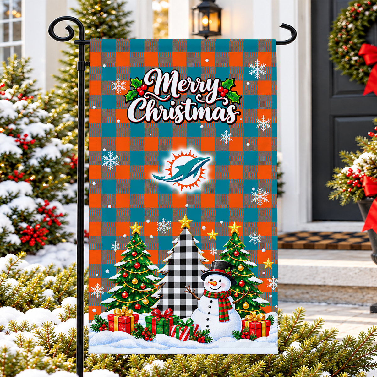[SPECIAL OFFER] NEW CUSTOMIZED NFL19 MDP THE DOLPHINS GARDEN FLAG