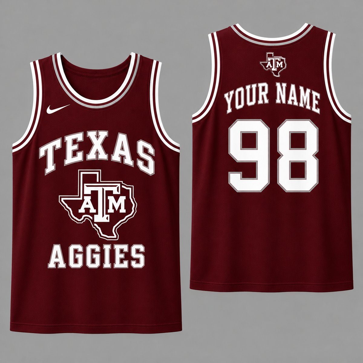 [BIG SALE] PERSONALIZED UNI20 TAA TEXAS A&M AGGIES UNISEX TANK TOP
