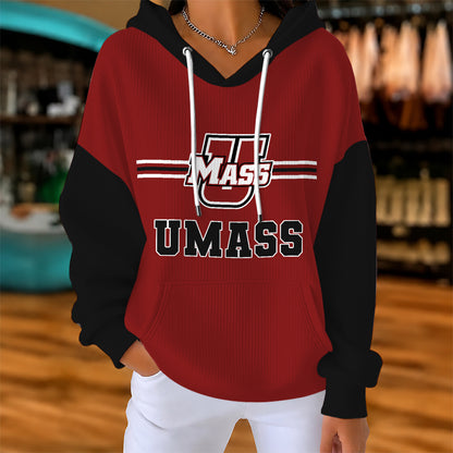 [BIG DEAL] PERSONALIZED UNI20 UMM UMASS MINUTEWOMEN RIBBED HOODIE & SWEATSHIRT