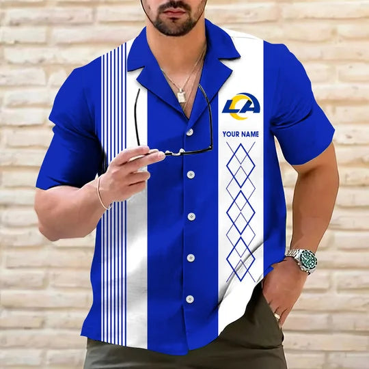 [SPECIAL OFFER] NEW CUSTOMIZED NFL22 LAR LOS ANGELES RAMS HAWAIIAN SHIRT