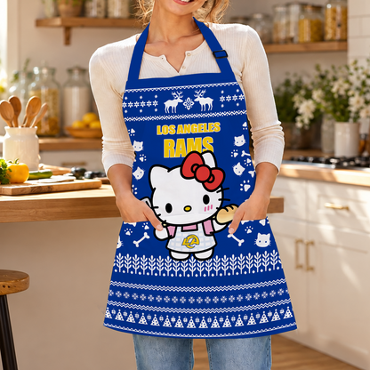 [SPECIAL OFFER] NEW CUSTOMIZED NFL22 LAR THE RAMS APRON