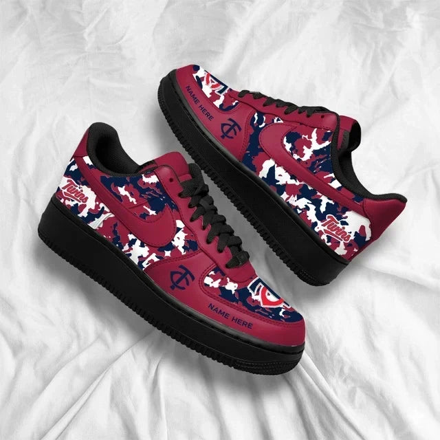 [FLASH SALE] NEW CUSTOMIZED MLB22 MTS MINNESOTA TWINS AF1 SHOES