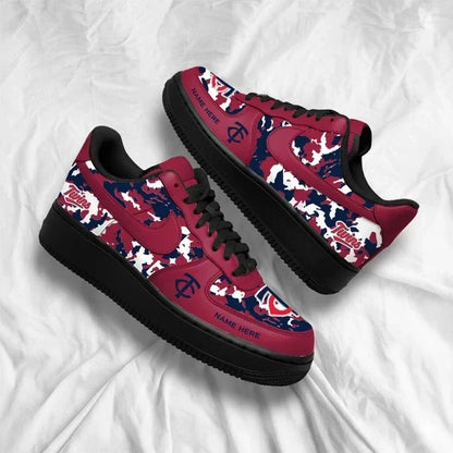 [FLASH SALE] NEW CUSTOMIZED MLB22 MTS MINNESOTA TWINS AF1 SHOES