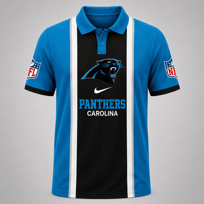 [SPECIAL OFFER] NEW CUSTOMIZED NFL23 CLP THE PANTHERS POLO SHIRT