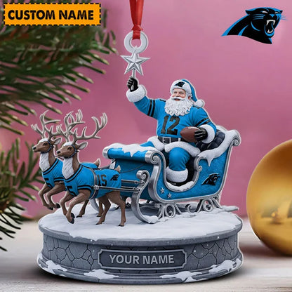 [SPECIAL OFFER] NEW CUSTOMIZED NFL23 CLP THE PANTHERS ACRYLIC ORNAMENT
