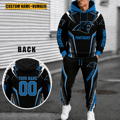 [SPECIAL OFFER] NEW CUSTOMIZED NFL23 CLP THE PANTHERS HOODIE & SWEATPANTS