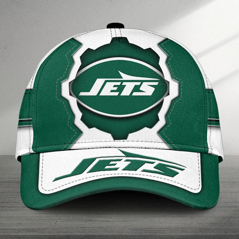 [SPECIAL OFFER] NEW CUSTOMIZED NFL25 NYJ NEW YORK JETS CLASSIC CAP